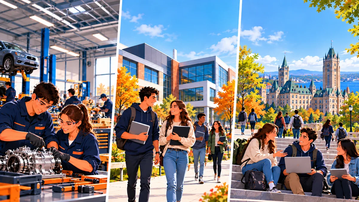 Parcours de formation professionnelle, technique et universitaire
